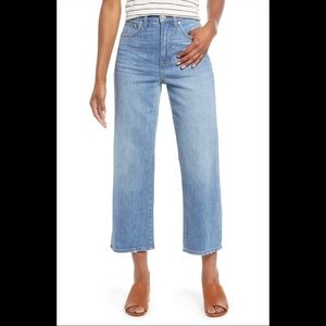 Madewell Slim Wide Leg Crop size 28